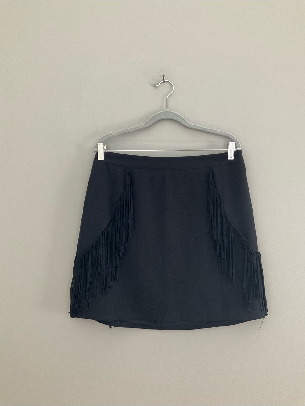SugarLips, Fringe, Trim, Black Mini Skirt
